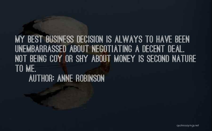 Best Business Quotes By Anne Robinson