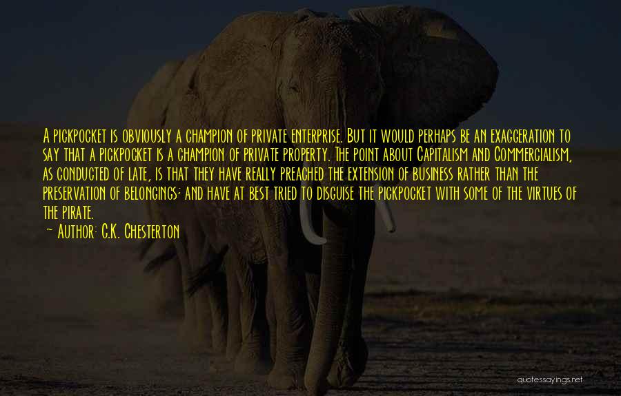 Best Business Quotes By G.K. Chesterton