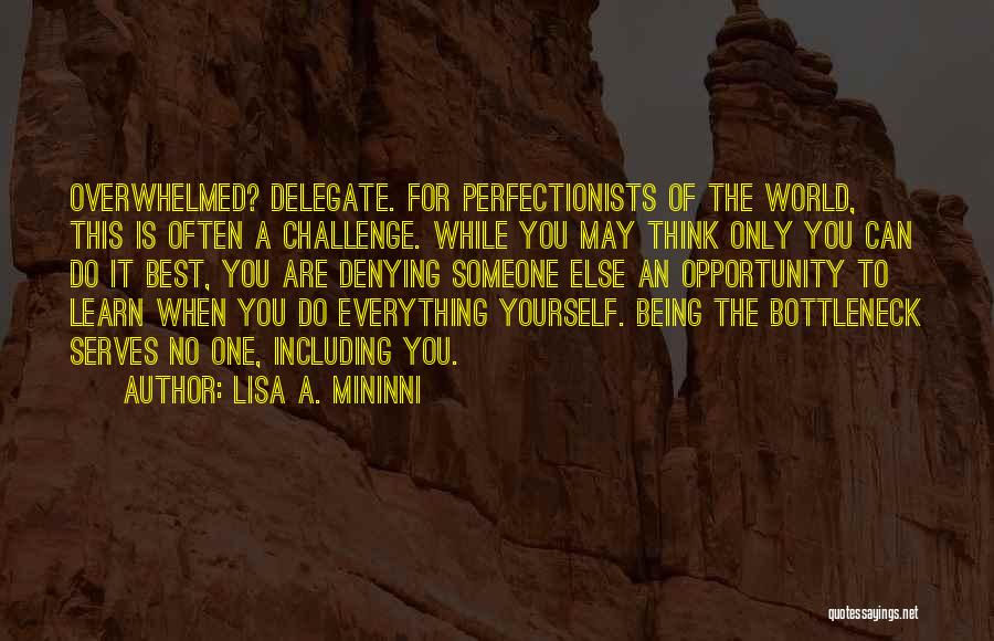 Best Business Quotes By Lisa A. Mininni