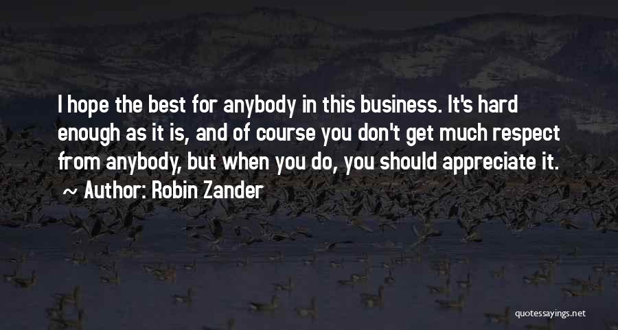 Best Business Quotes By Robin Zander