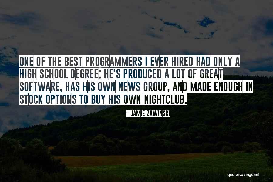 Best Buy Quotes By Jamie Zawinski