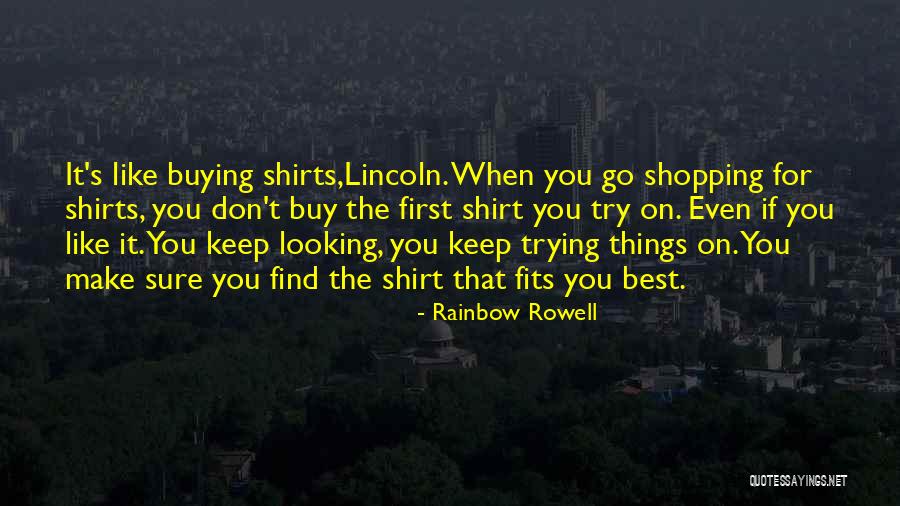 Best Buy Quotes By Rainbow Rowell