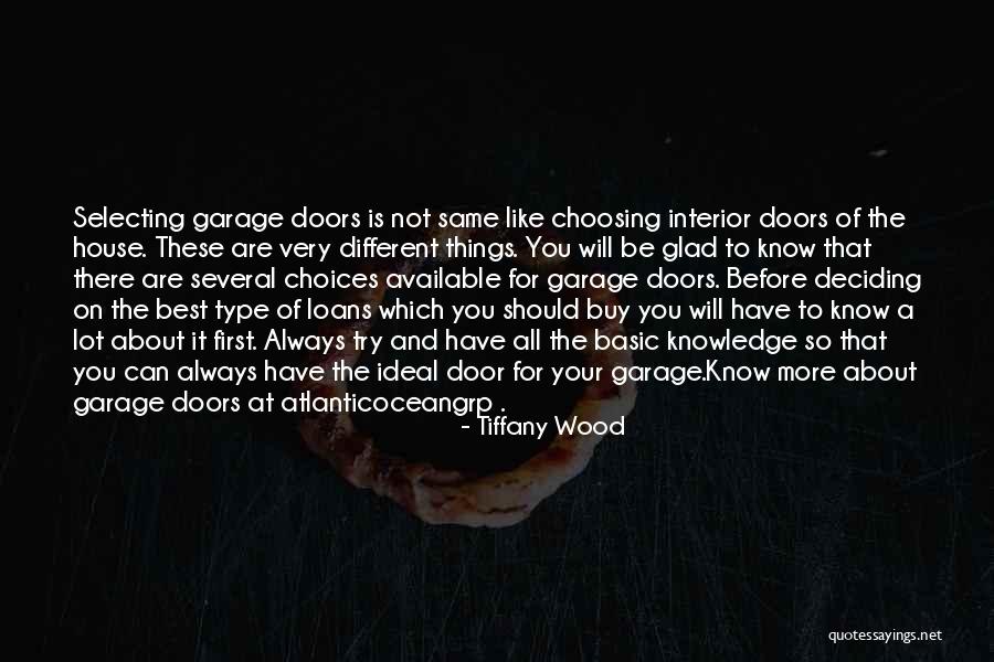 Best Buy Quotes By Tiffany Wood