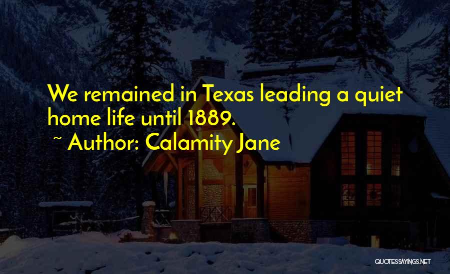 Best Calamity Jane Quotes By Calamity Jane