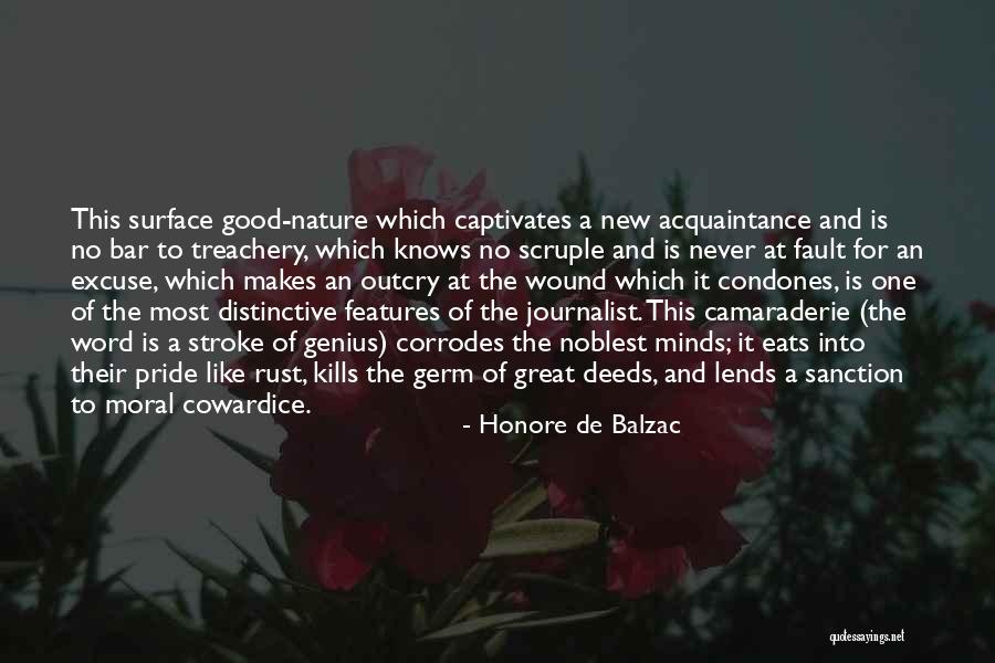 Best Camaraderie Quotes By Honore De Balzac