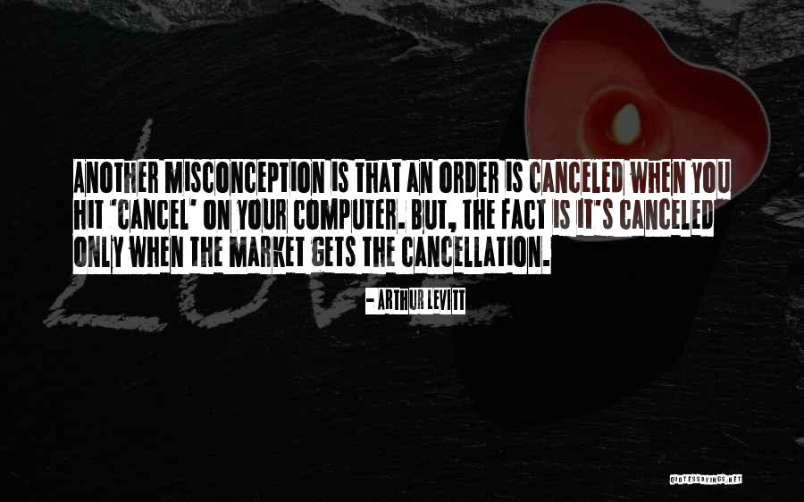 Best Cancellation Quotes By Arthur Levitt Best Cancellation Quotes By Arthur Levitt