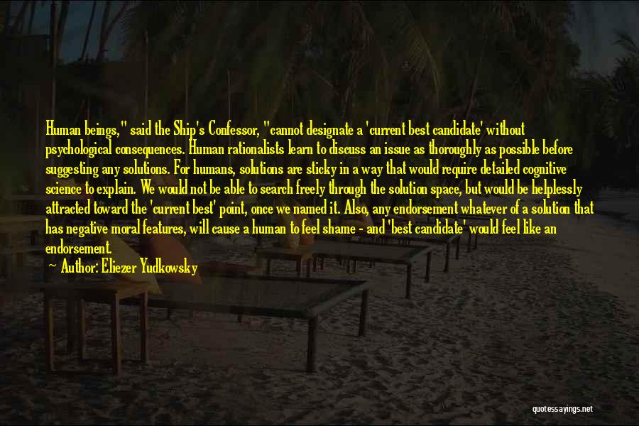 Best Candidate Quotes By Eliezer Yudkowsky