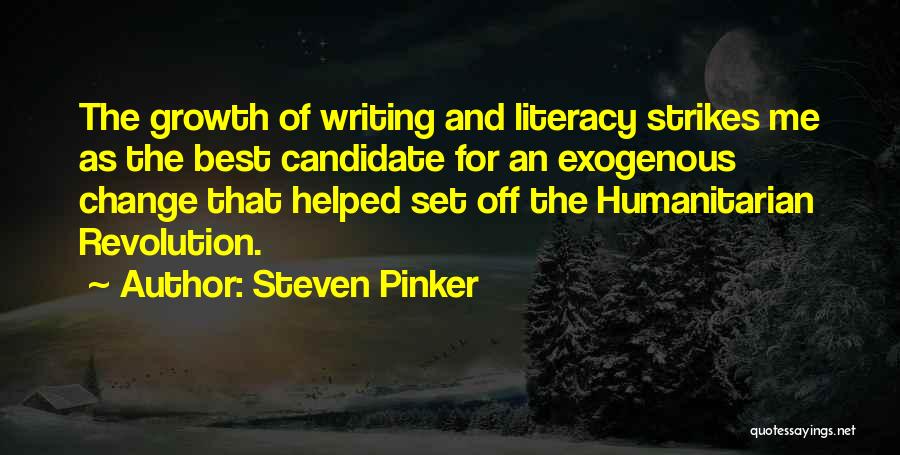 Best Candidate Quotes By Steven Pinker