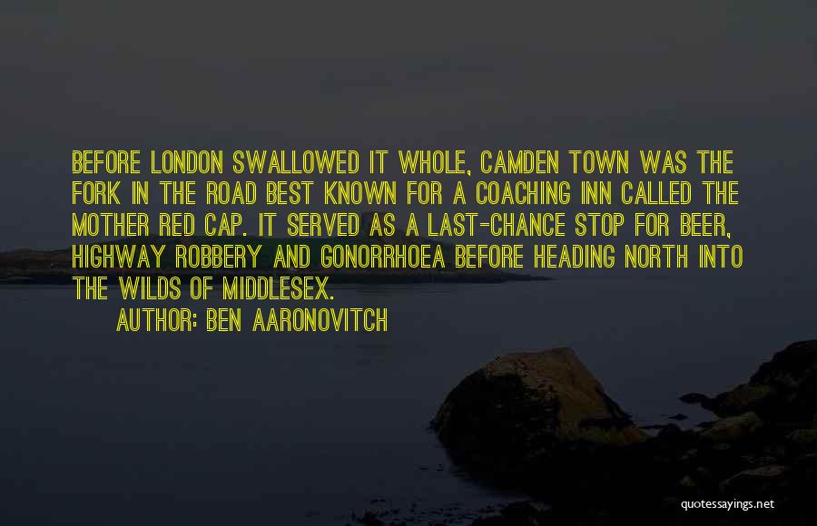 Best Cap Quotes By Ben Aaronovitch