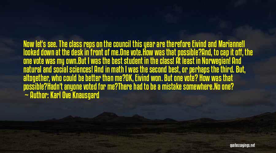 Best Cap Quotes By Karl Ove Knausgard