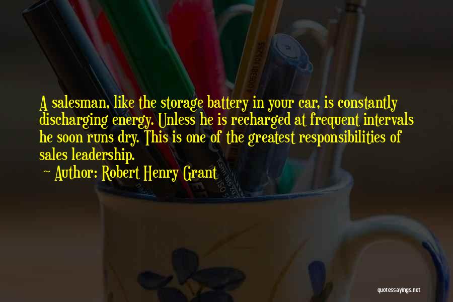 Best Car Sales Quotes By Robert Henry Grant