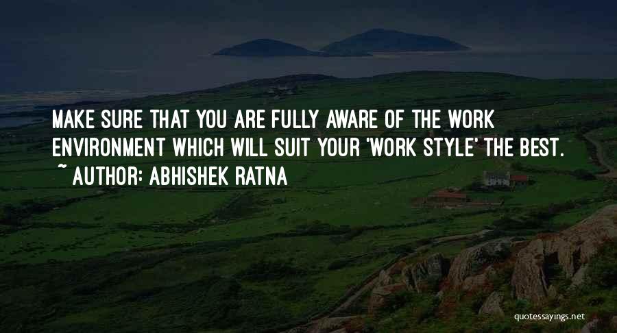 Best Career Quotes By Abhishek Ratna