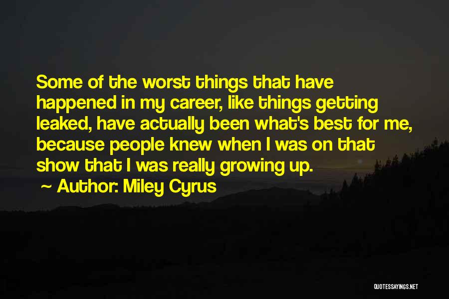 Best Career Quotes By Miley Cyrus