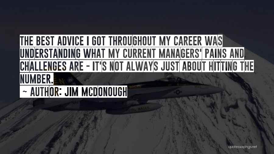 Best Careers Quotes By Jim McDonough