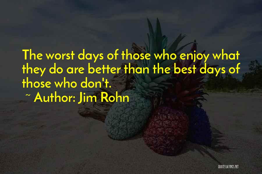 Best Careers Quotes By Jim Rohn