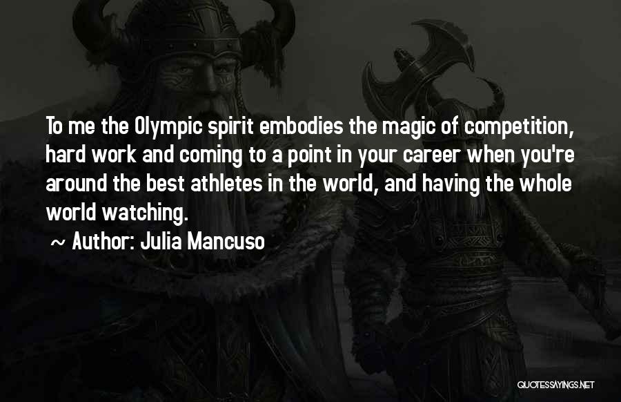 Best Careers Quotes By Julia Mancuso