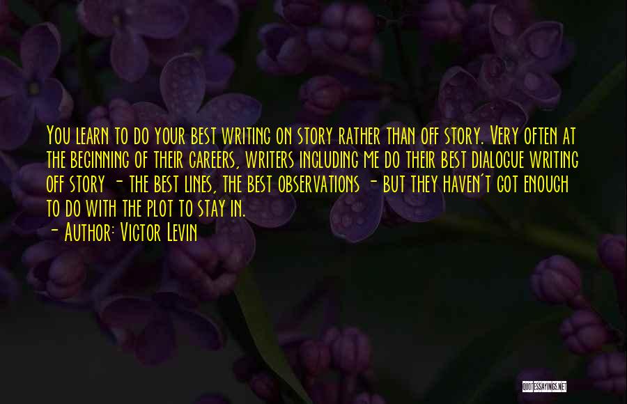 Best Careers Quotes By Victor Levin