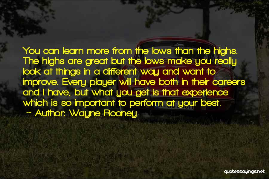 Best Careers Quotes By Wayne Rooney