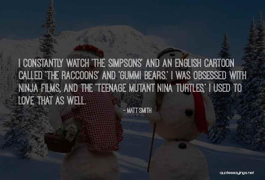 Best Cartoon Love Quotes By Matt Smith