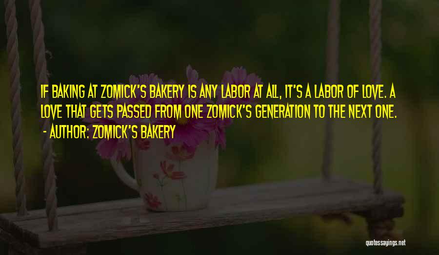 Best Catering Quotes By Zomick's Bakery
