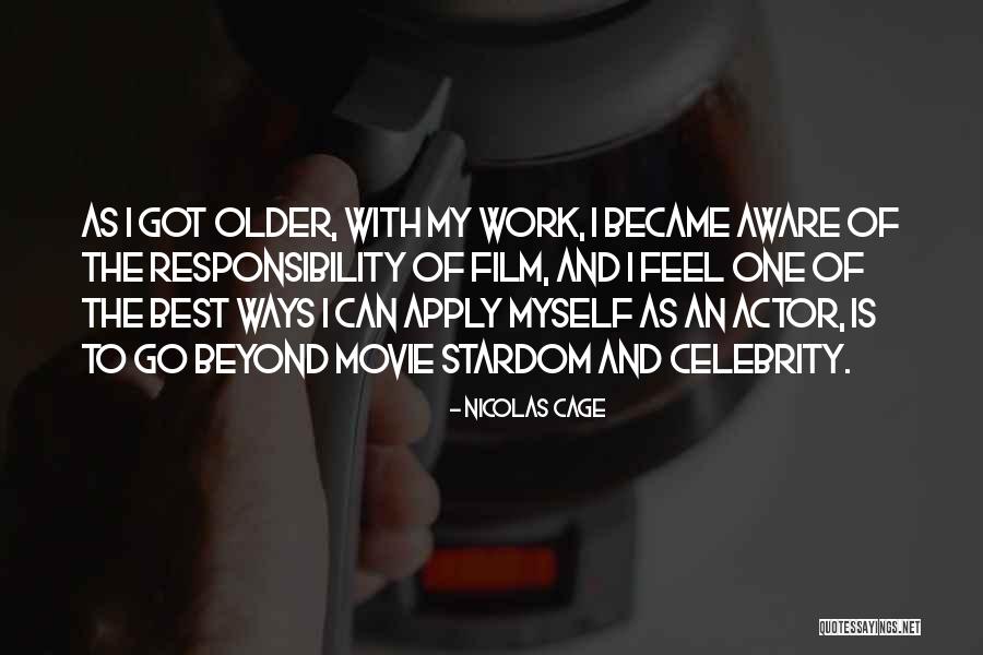Best Celebrity Quotes By Nicolas Cage Best Celebrity Quotes By Nicolas Cage