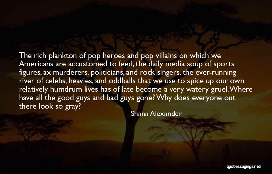 Best Celebs Quotes By Shana Alexander