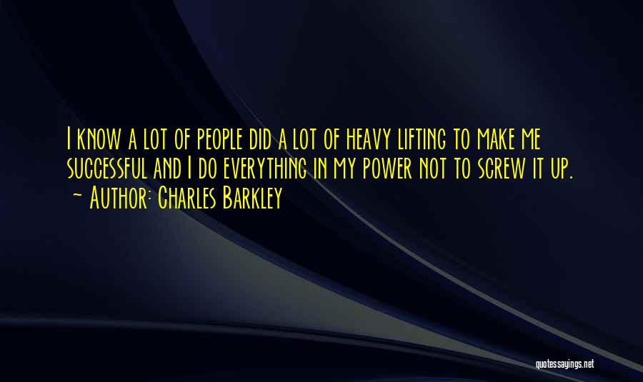 Best Charles Barkley Quotes By Charles Barkley