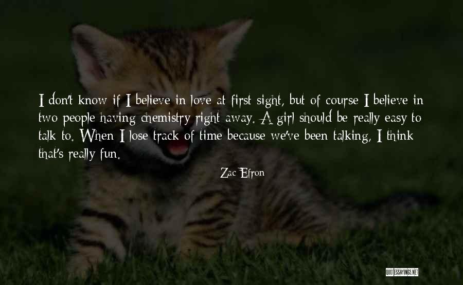 Best Chemistry Love Quotes By Zac Efron