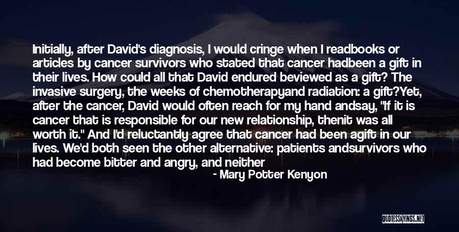 Best Chemotherapy Quotes By Mary Potter Kenyon