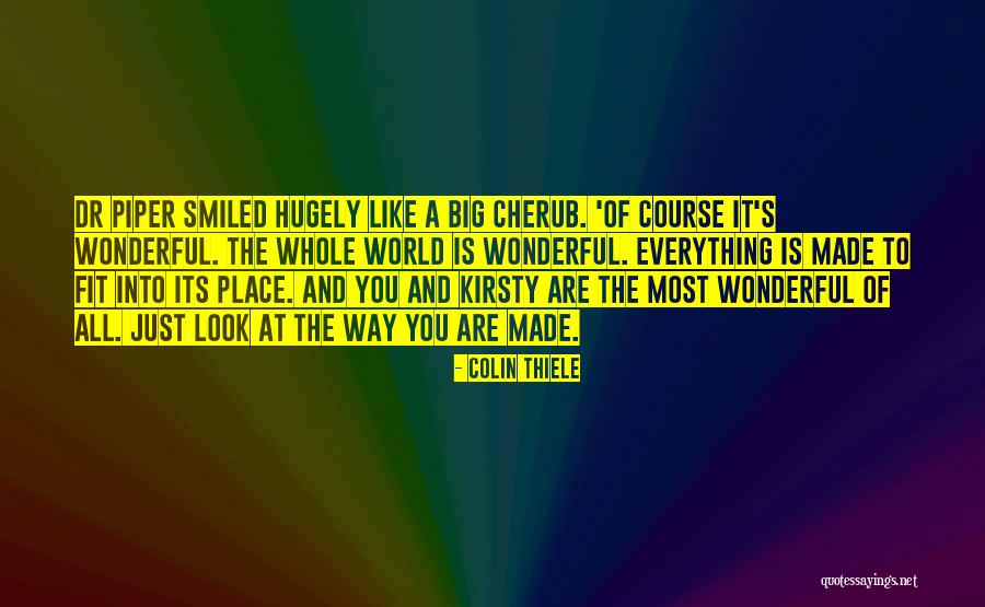 Best Cherub Quotes By Colin Thiele Best Cherub Quotes By Colin Thiele