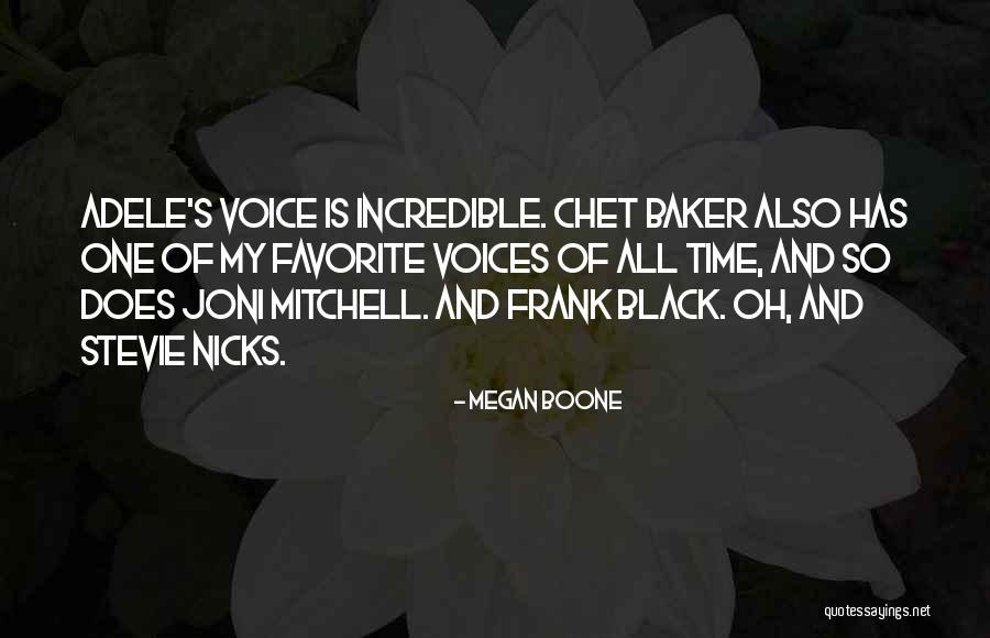 Best Chet Baker Quotes By Megan Boone Best Chet Baker Quotes By Megan Boone
