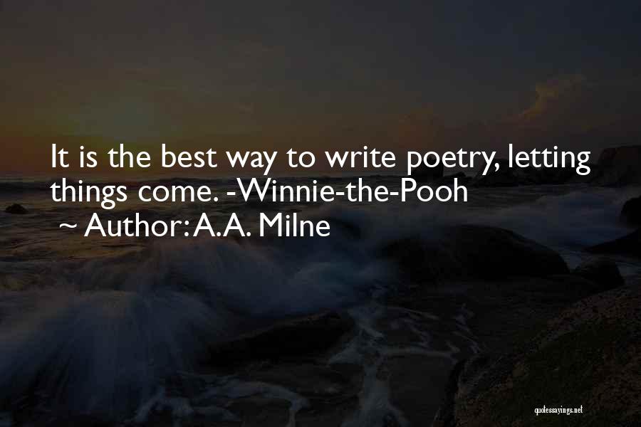 Best Children's Literature Quotes By A.A. Milne