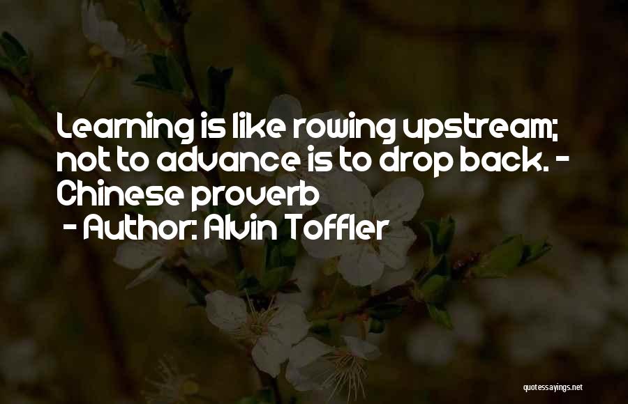 Best Chinese Proverb Quotes By Alvin Toffler