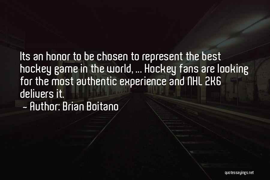 Best Chosen Quotes By Brian Boitano