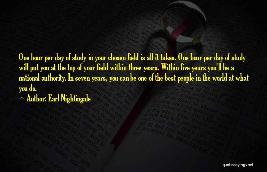 Best Chosen Quotes By Earl Nightingale