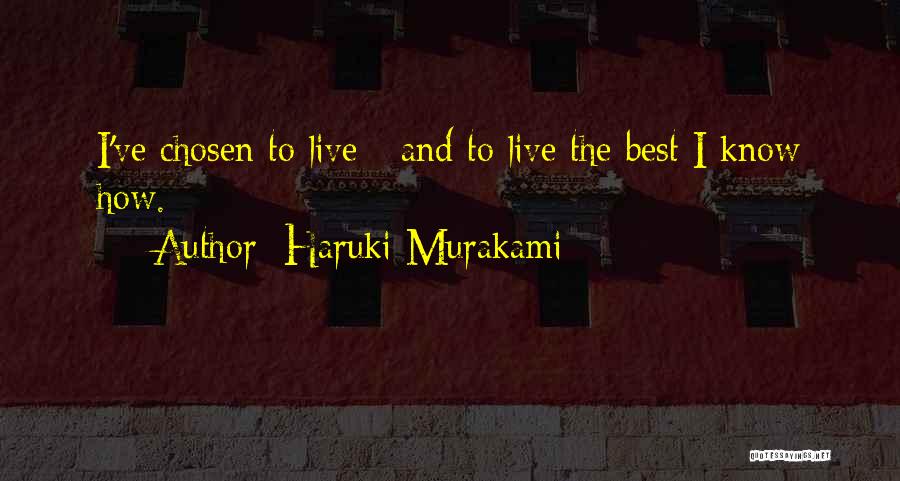 Best Chosen Quotes By Haruki Murakami