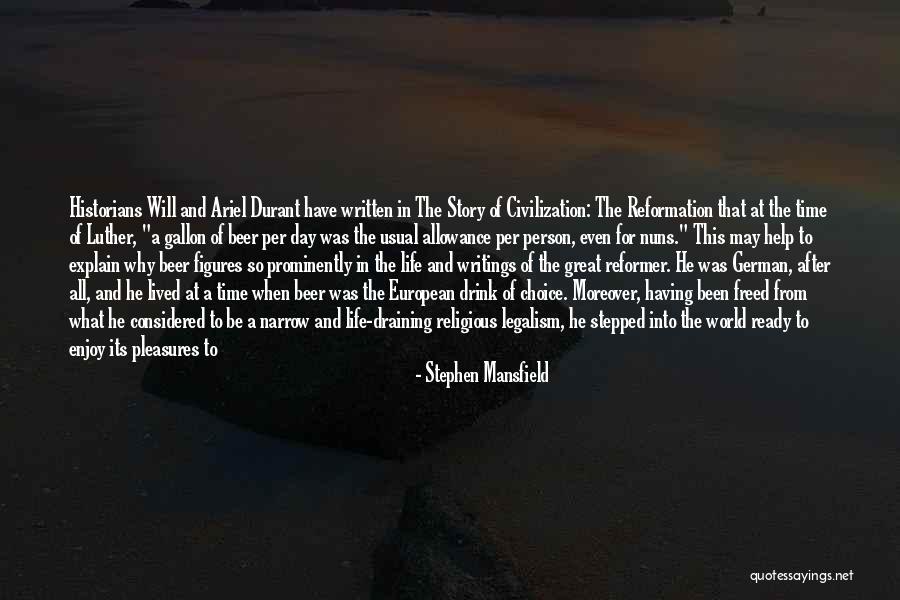 Best Christian Quotes By Stephen Mansfield