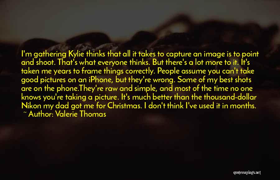 Best Christmas Time Quotes By Valerie Thomas