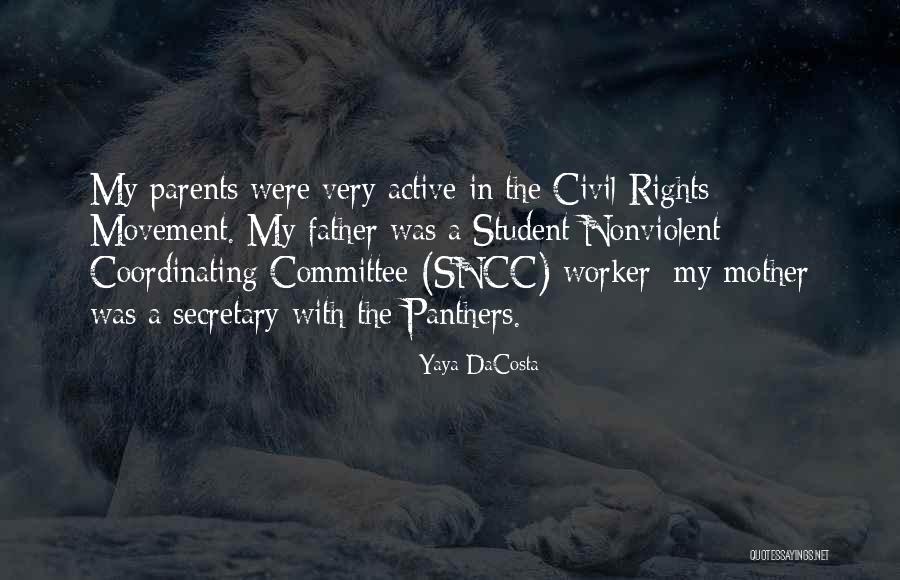 Best Civil Rights Movement Quotes By Yaya DaCosta