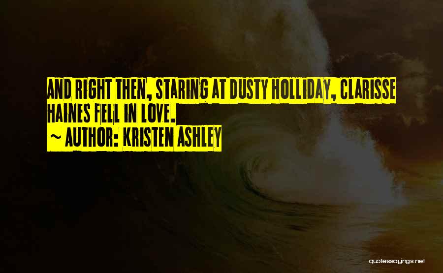 Best Clarisse Quotes By Kristen Ashley