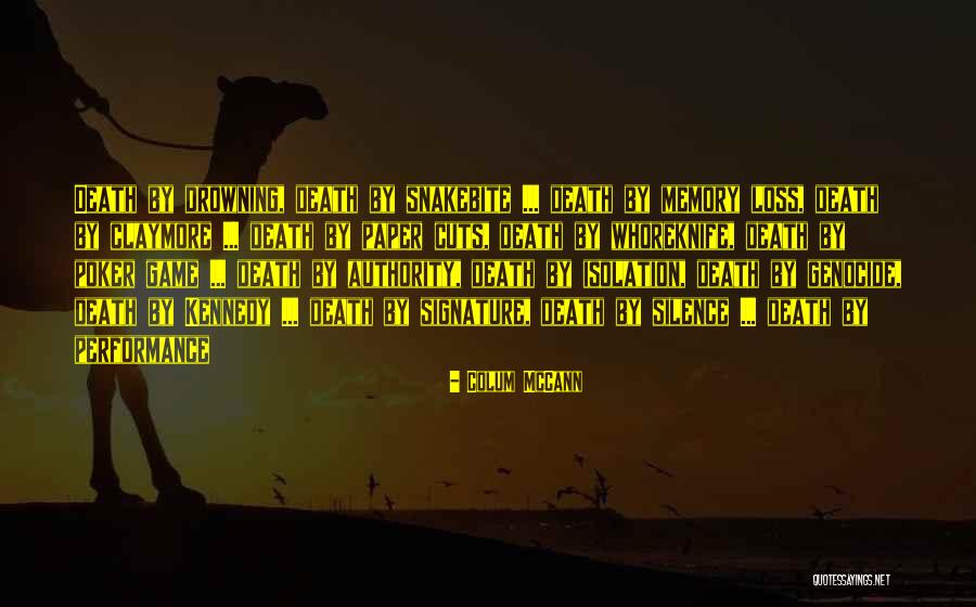 Best Claymore Quotes By Colum McCann Best Claymore Quotes By Colum McCann