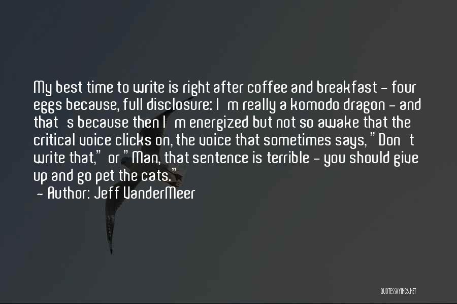 Best Clicks Quotes By Jeff VanderMeer