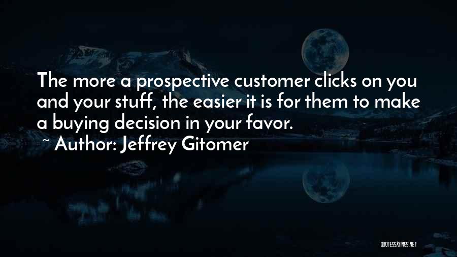 Best Clicks Quotes By Jeffrey Gitomer