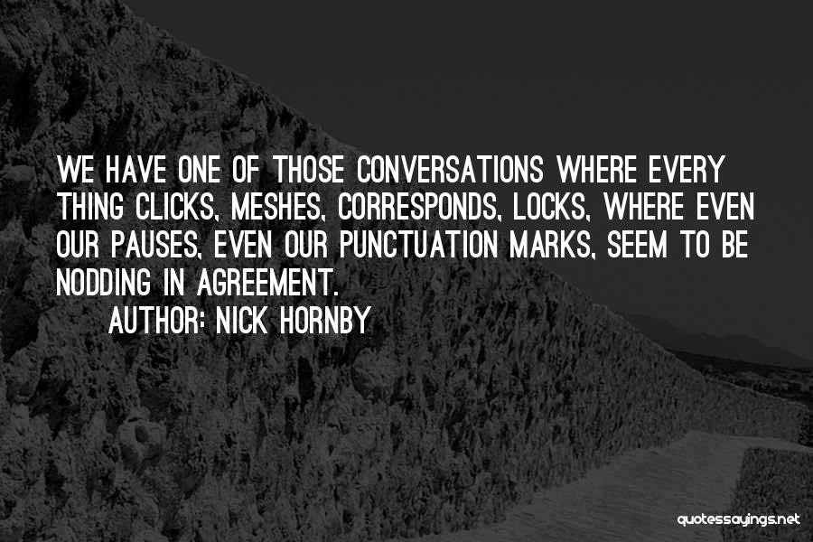 Best Clicks Quotes By Nick Hornby