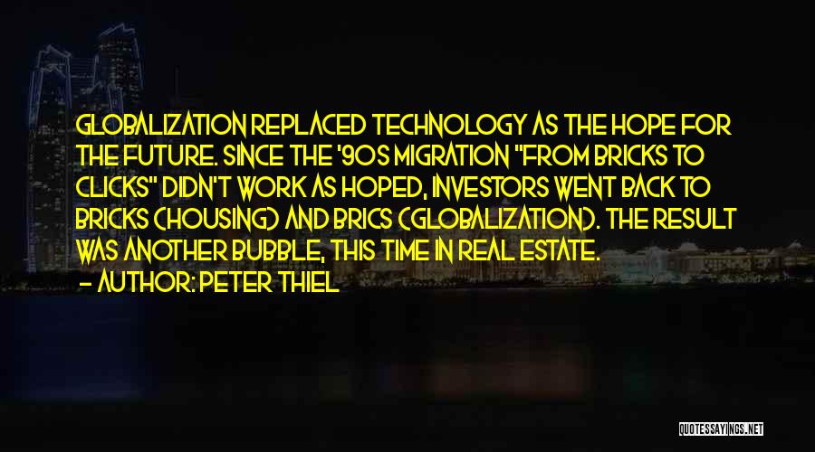 Best Clicks Quotes By Peter Thiel