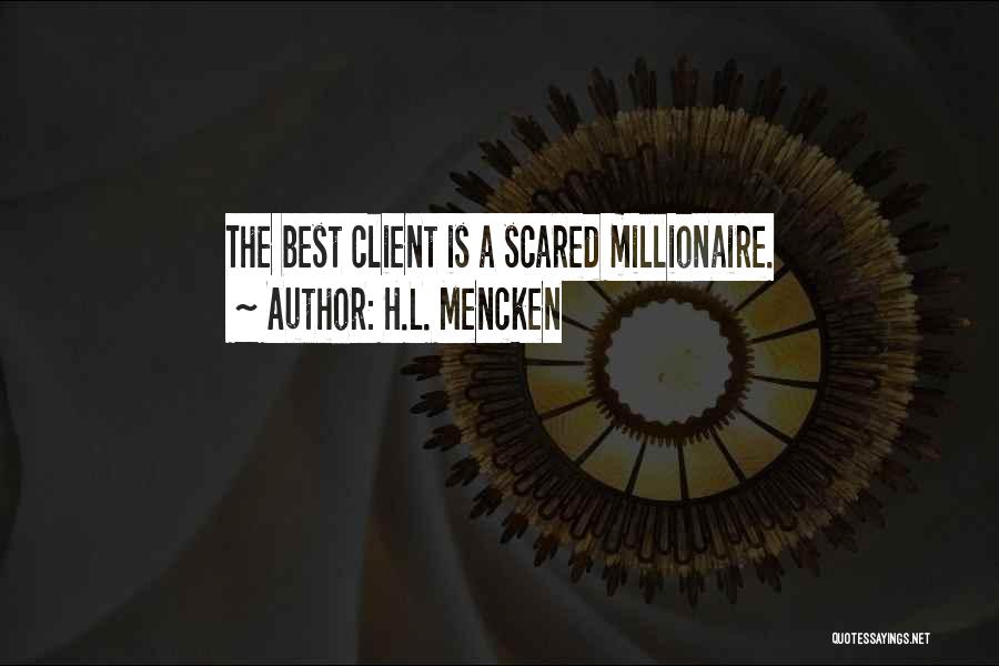 Best Client Quotes By H.L. Mencken