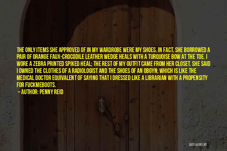 Best Closet Quotes By Penny Reid