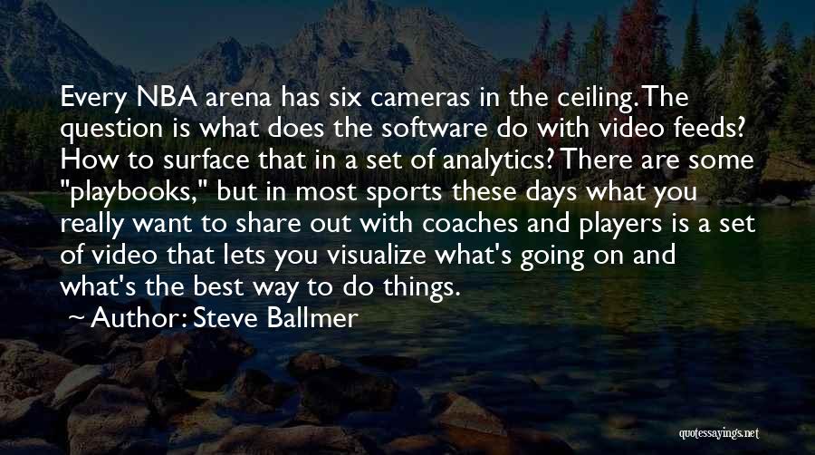 Best Coaches Quotes By Steve Ballmer
