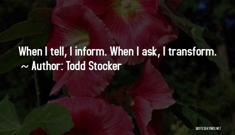 Best Coaching Motivational Quotes By Todd Stocker