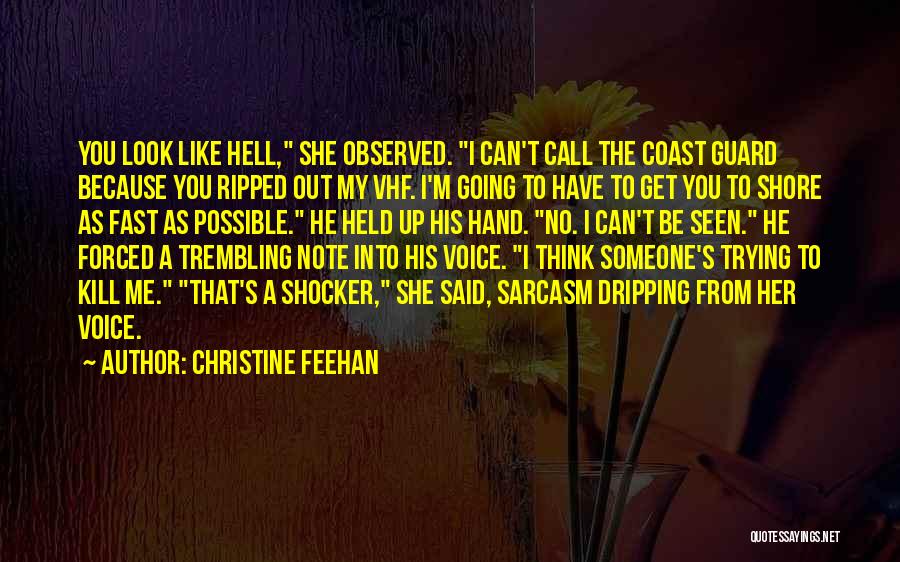 Best Coast Guard Quotes By Christine Feehan
